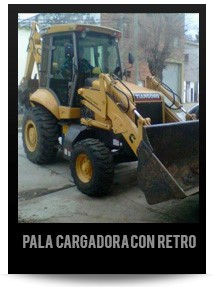 PALA RECARGADORA CON RETRO